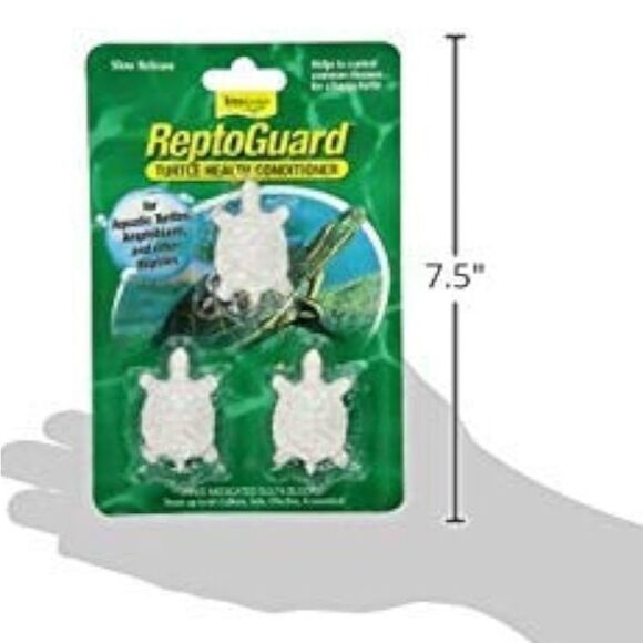 Reptoguard Turtle Conditioner 3-3 packs-total 9 tablets - Picture 3 of 7